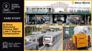 GDSI Powers construction of MRT Line 7 Station